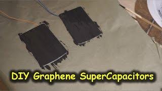 Easy DIY Graphene SuperCapacitors